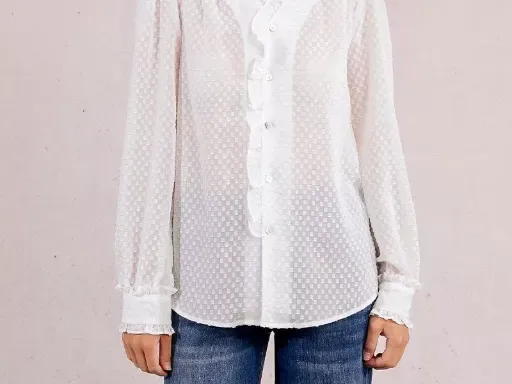 Camisa semitransparente