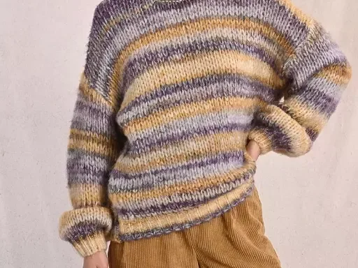 Jersey estampado rayas