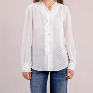 Camisa semitransparente