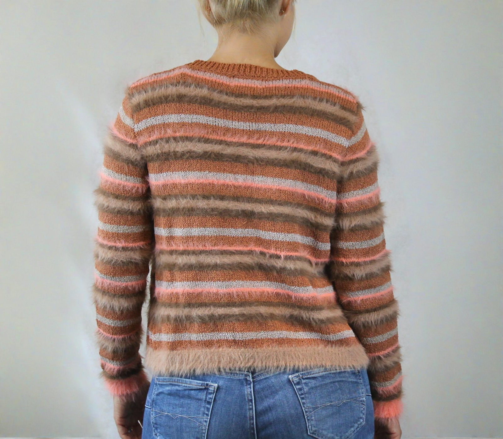 Chaqueta de punto efecto pelo - Imagen 3