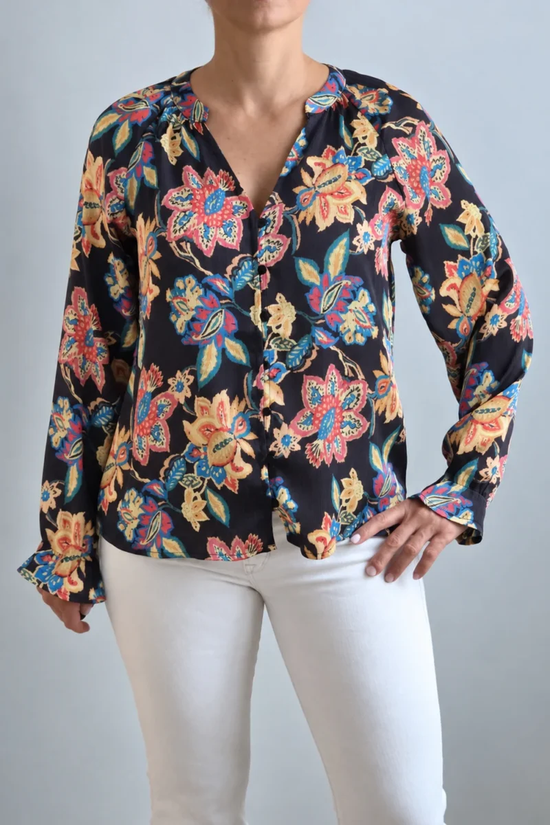 BLUSA FLUIDA FLORAL