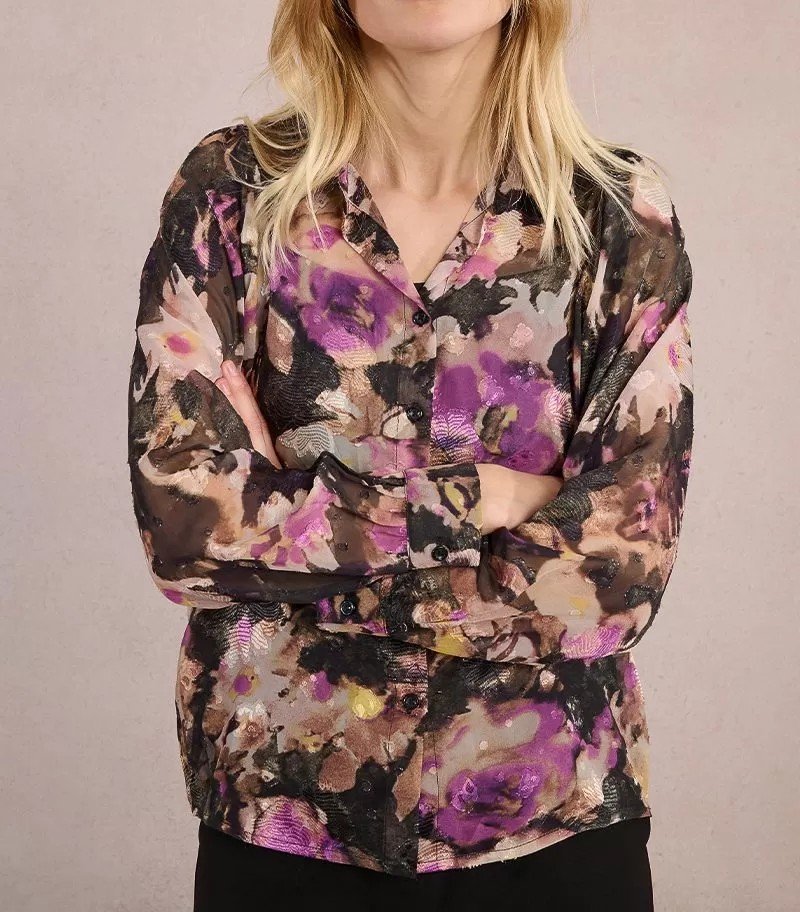 Camisa de manga larga con estampado - Imagen 2