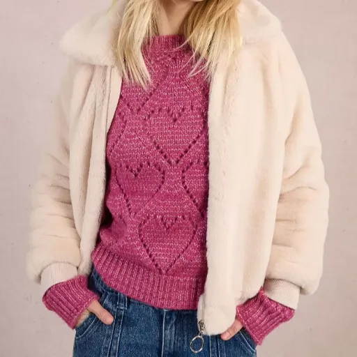 chaqueta-de-manga-larga-de-peluche