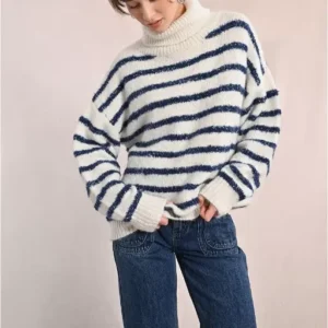 Jersey estampado de rayas