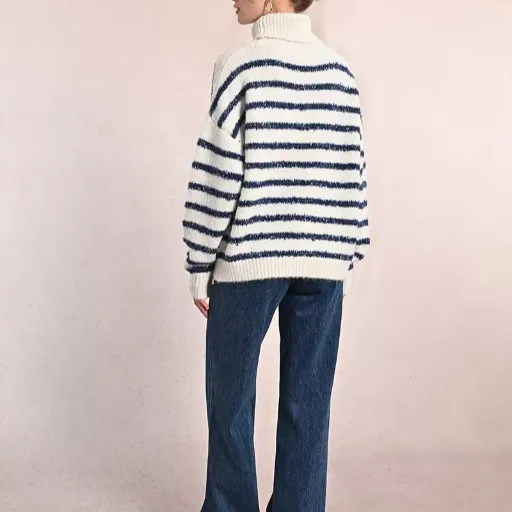 Jersey estampado de rayas - Imagen 2