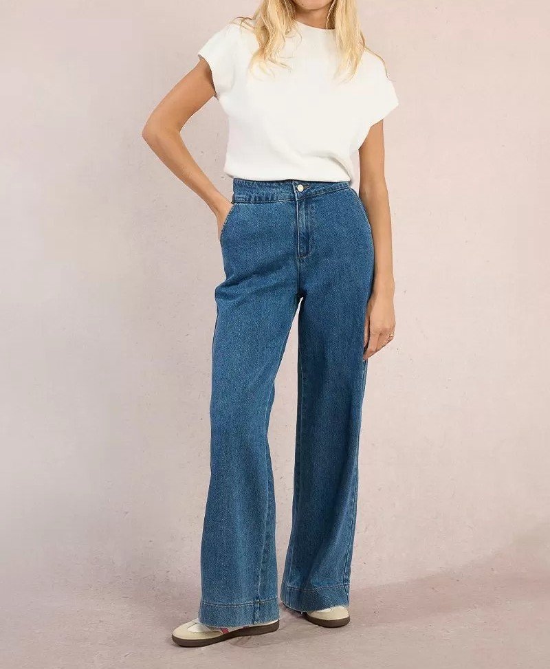 Pantalón vaquero acampanado - Imagen 2