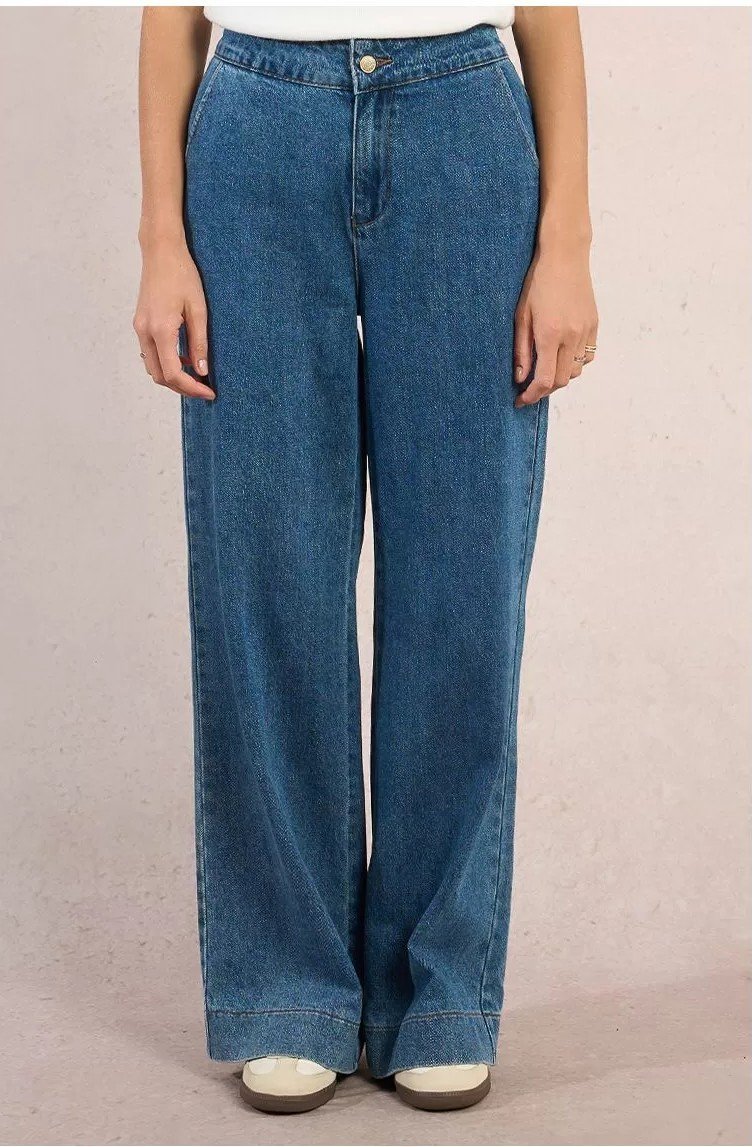 Pantalón vaquero acampanado - Imagen 3