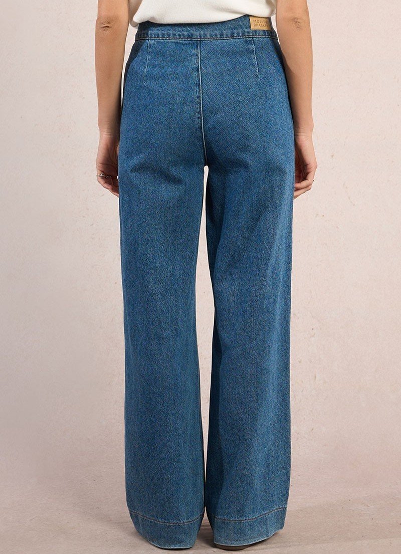 Pantalón vaquero acampanado - Imagen 4