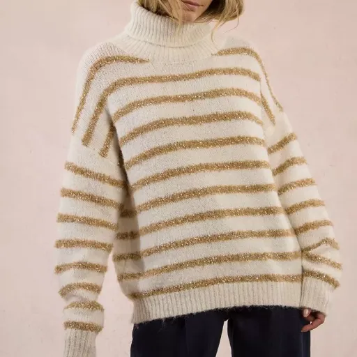 Jersey estampado de rayas - Imagen 4