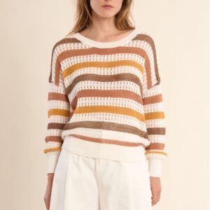 Jersey estampado rayas