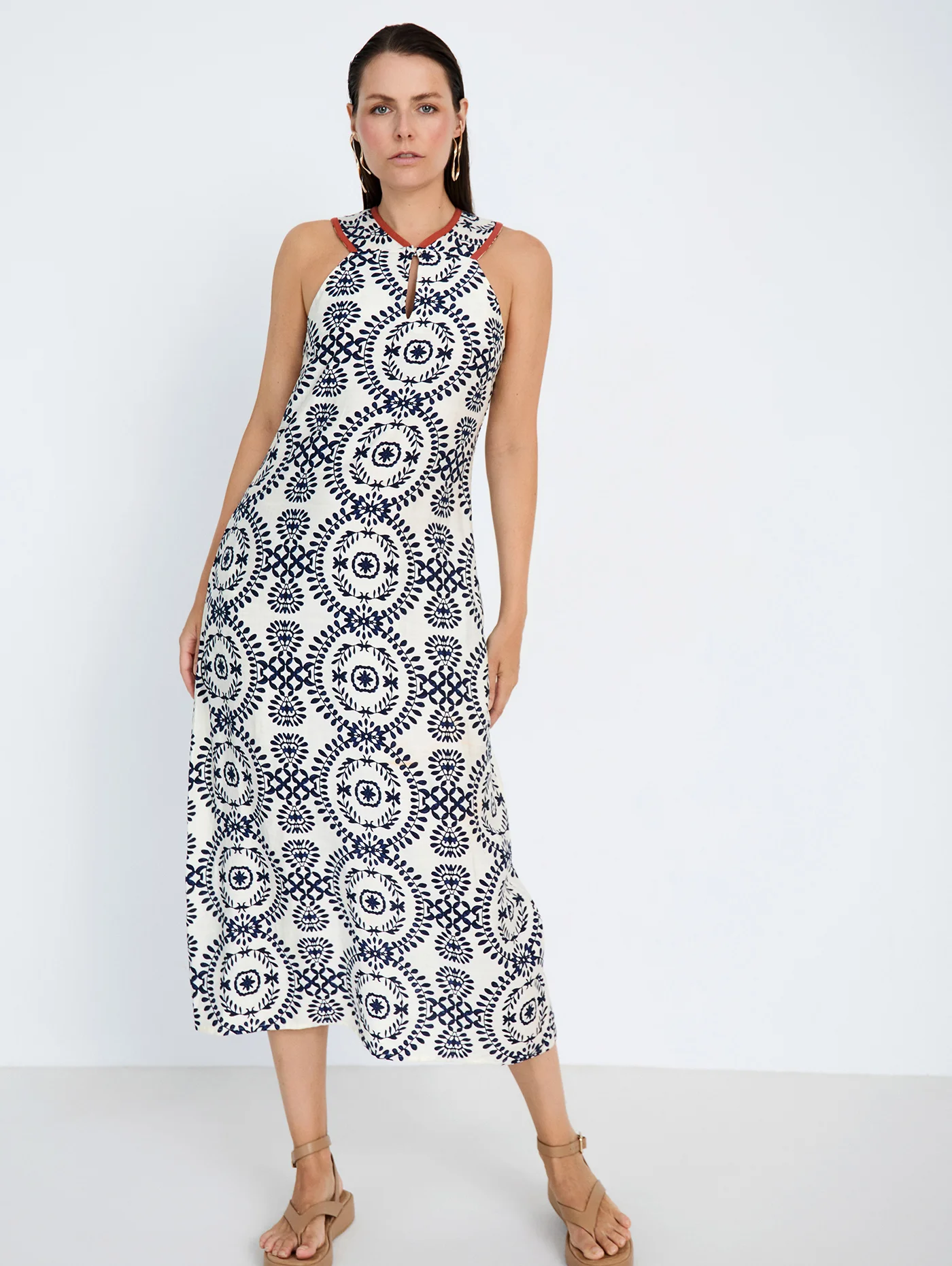 VESTIDO ESTAMPADO - Imagen 2