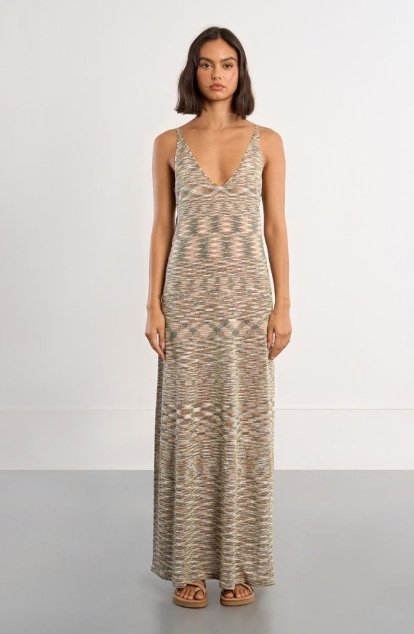 Vestido largo tirantes