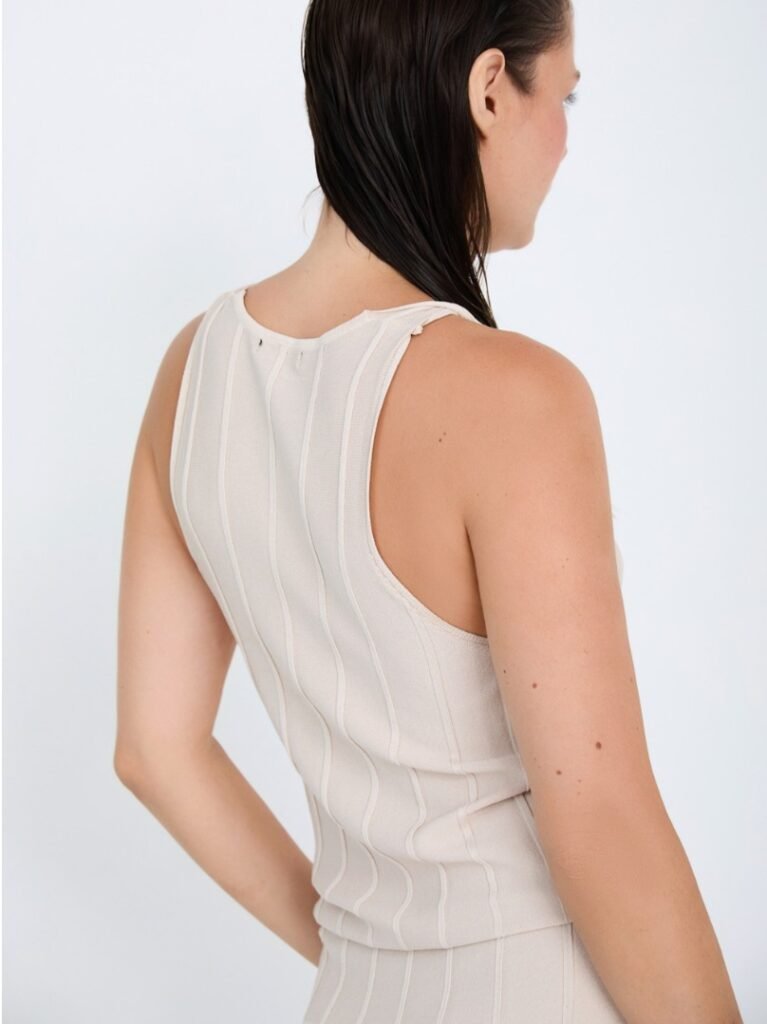 TOP PUNTO CANALE BEIGE II