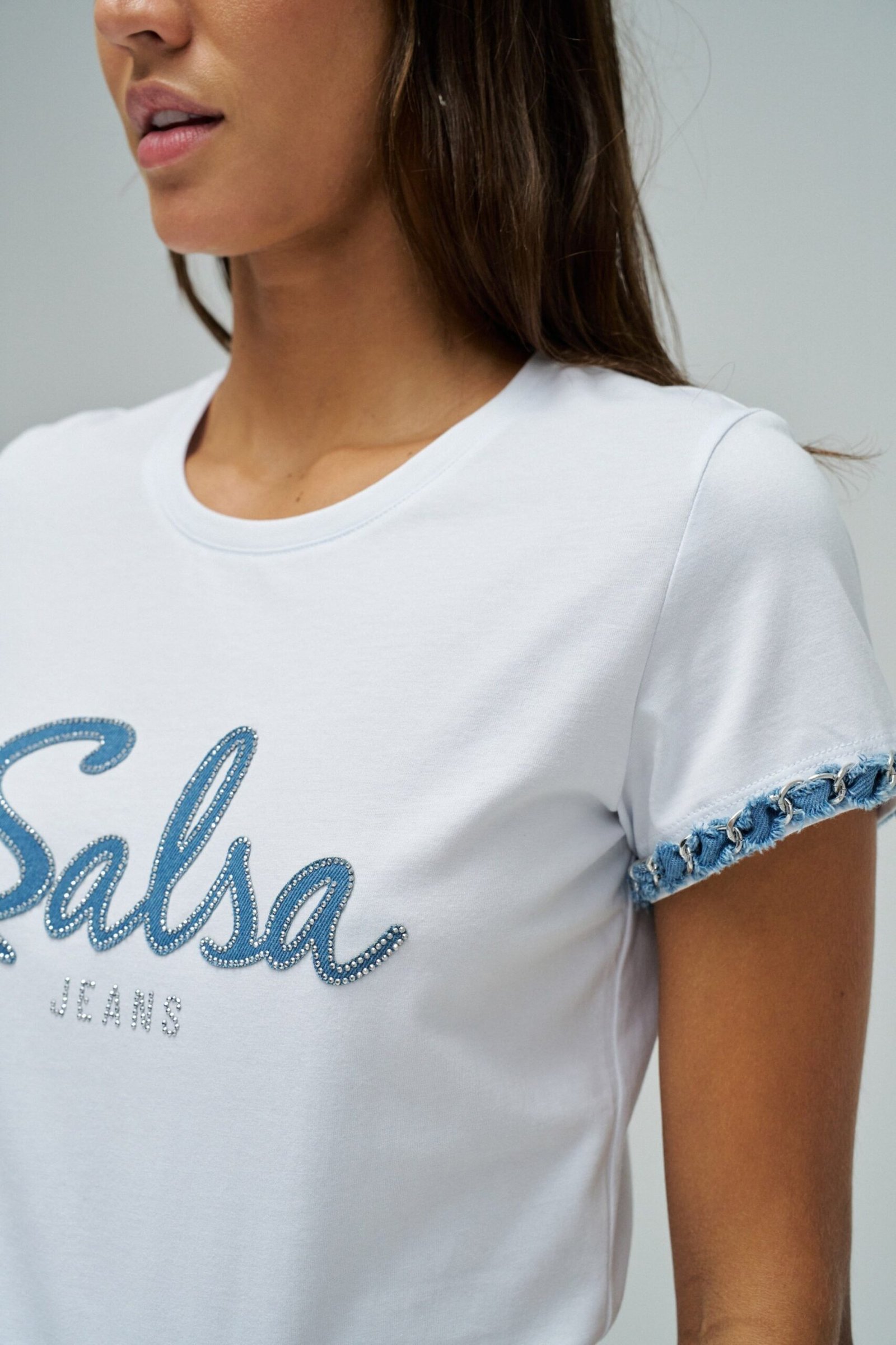 CAMISETA DETALLE MANGA - Imagen 4