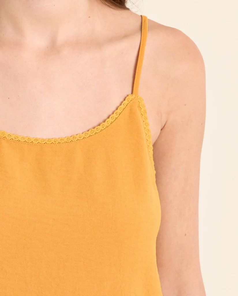 TOP LENCERO AMARILLO