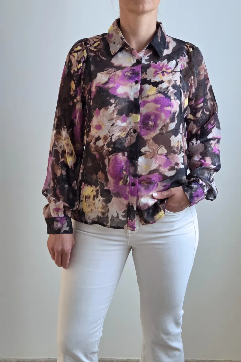 Camisa de manga larga con estampado