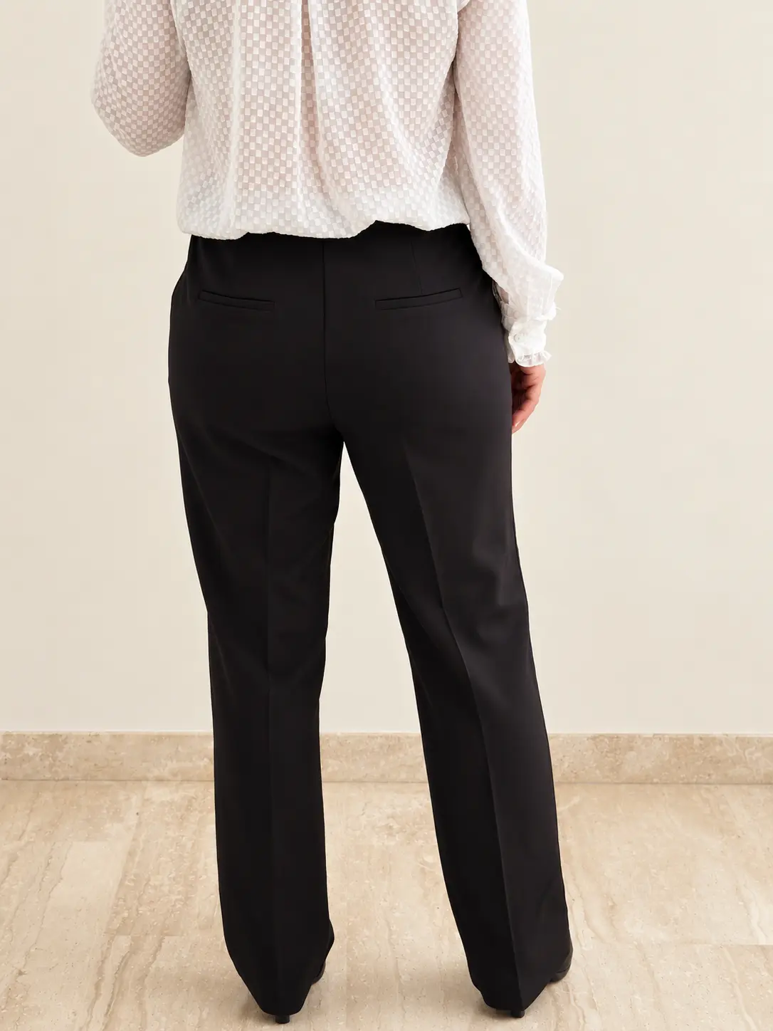 Pantalón recto tobillero - Imagen 3