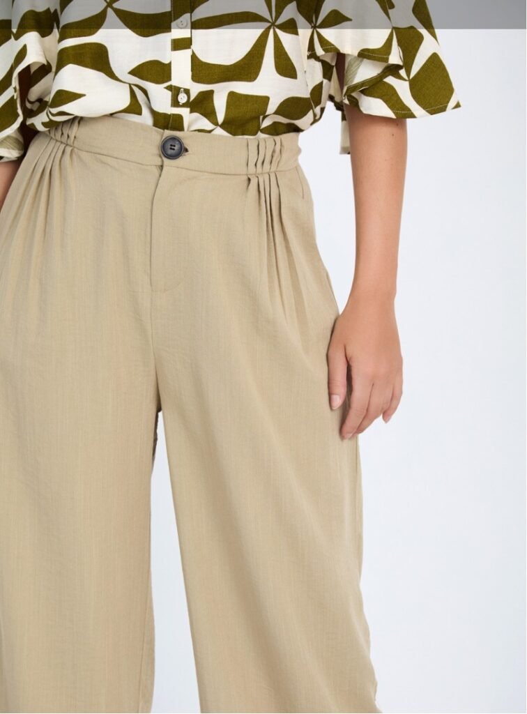PANTALON FLUIDO PINZAS SKATIE IV