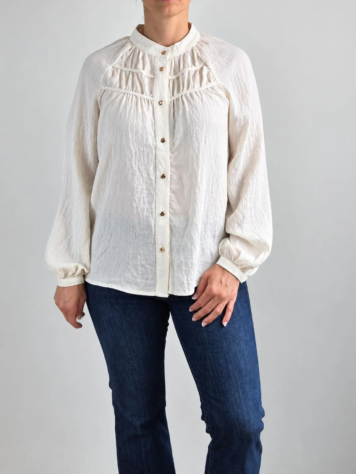 BLUSA FLUIDA FRUNCES